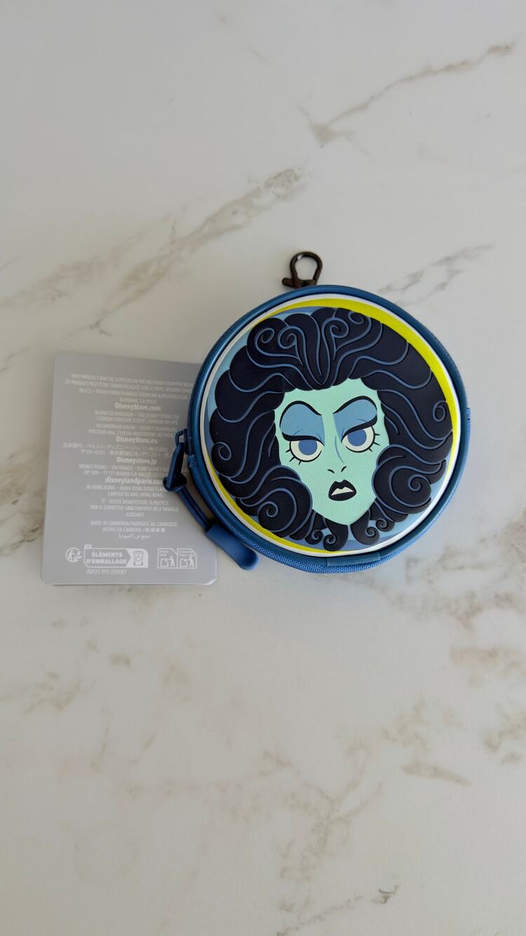 Disney Parks Haunted Mansion Madame Leota Coin Purse Bag Charm New